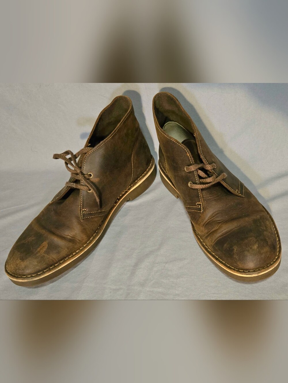 Clark's Classic Men's Brown Leather Chukka Boots